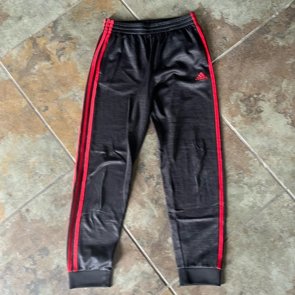 adidas Other - Adidas grey and red, jogger sweatpants, basically new, good condition, no holes